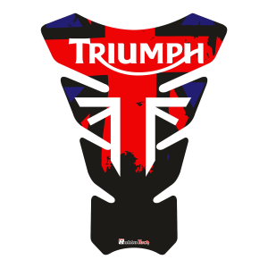 TRIUMPH TANK PADS PRINTED RED