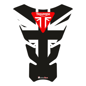 TRIUMPH TANK PADS PRINTED BLACK