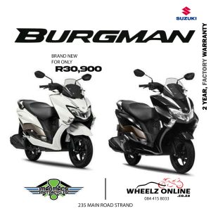 NEW 2026 SUZUKI BURGMAN