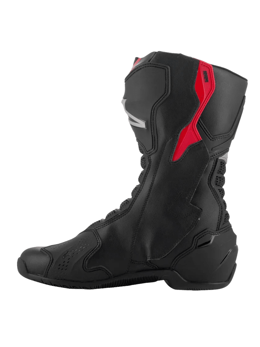 ALPINESTARS SMX-6 V3 BOOTS BLACK/SILVER/RED - Image 3