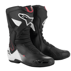 ALPINESTARS SMX-6 V3 BOOTS BLACK/WHITE/RED GRAPHIC
