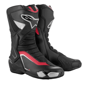 ALPINESTARS SMX-6 V3 BOOTS BLACK/SILVER/RED
