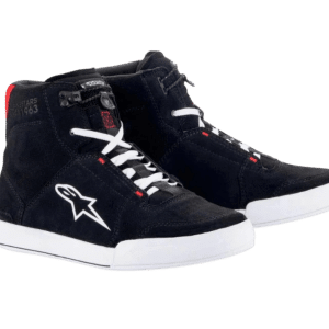 ALPINESTARS CHROME SHOES BLACK/WHITE/BRIGHT RED